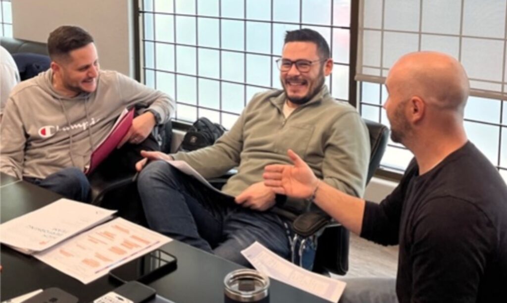 On site team building courses.